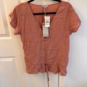 Rails rosewood mini hearts top